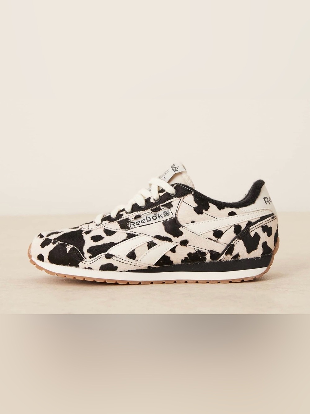 Reebok Women's Classic AZ Shoes in Cow Print